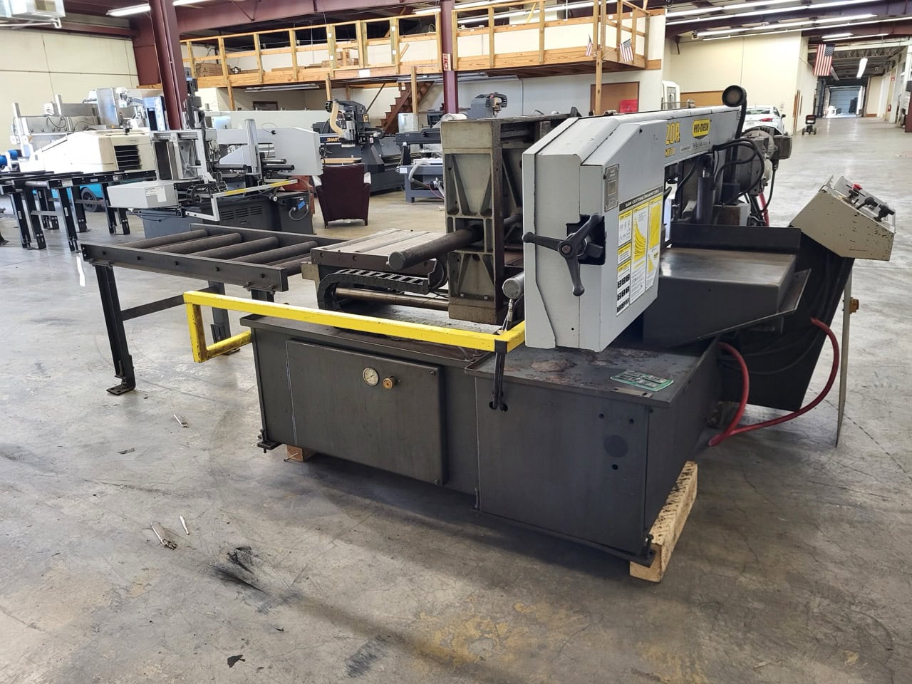 13" x 18" Hydmech #S-20A-III, Automatic Horizontal Bandsaw, 14'10" x 1" x 0.035" Blade, 75-350 SFM, 1 HP, 2008 - Image 4