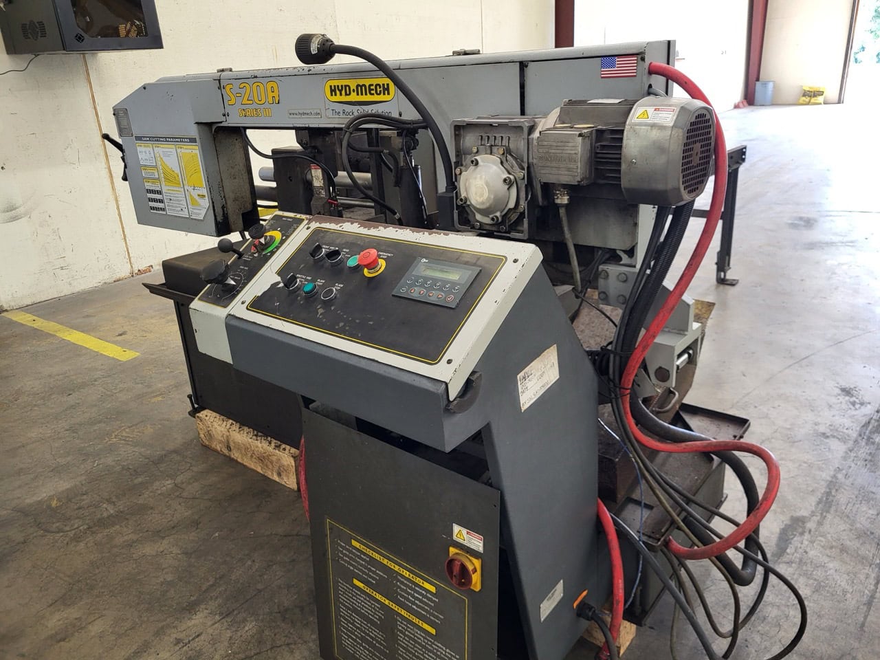 13" x 18" Hydmech #S-20A-III, Automatic Horizontal Bandsaw, 14'10" x 1" x 0.035" Blade, 75-350 SFM, 1 HP, 2008 - Image 8