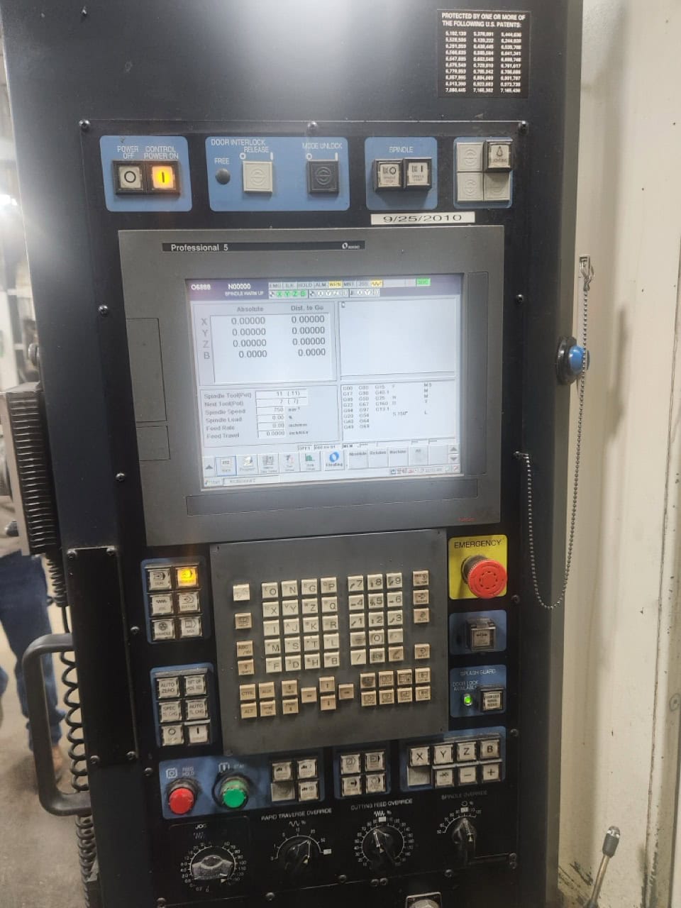Makino #A51, Horizontal Machining Center, 60 automatic tool changer, 22" X, 22" Y, 23.6" Z, 15,000 RPM, 25 - Image 5