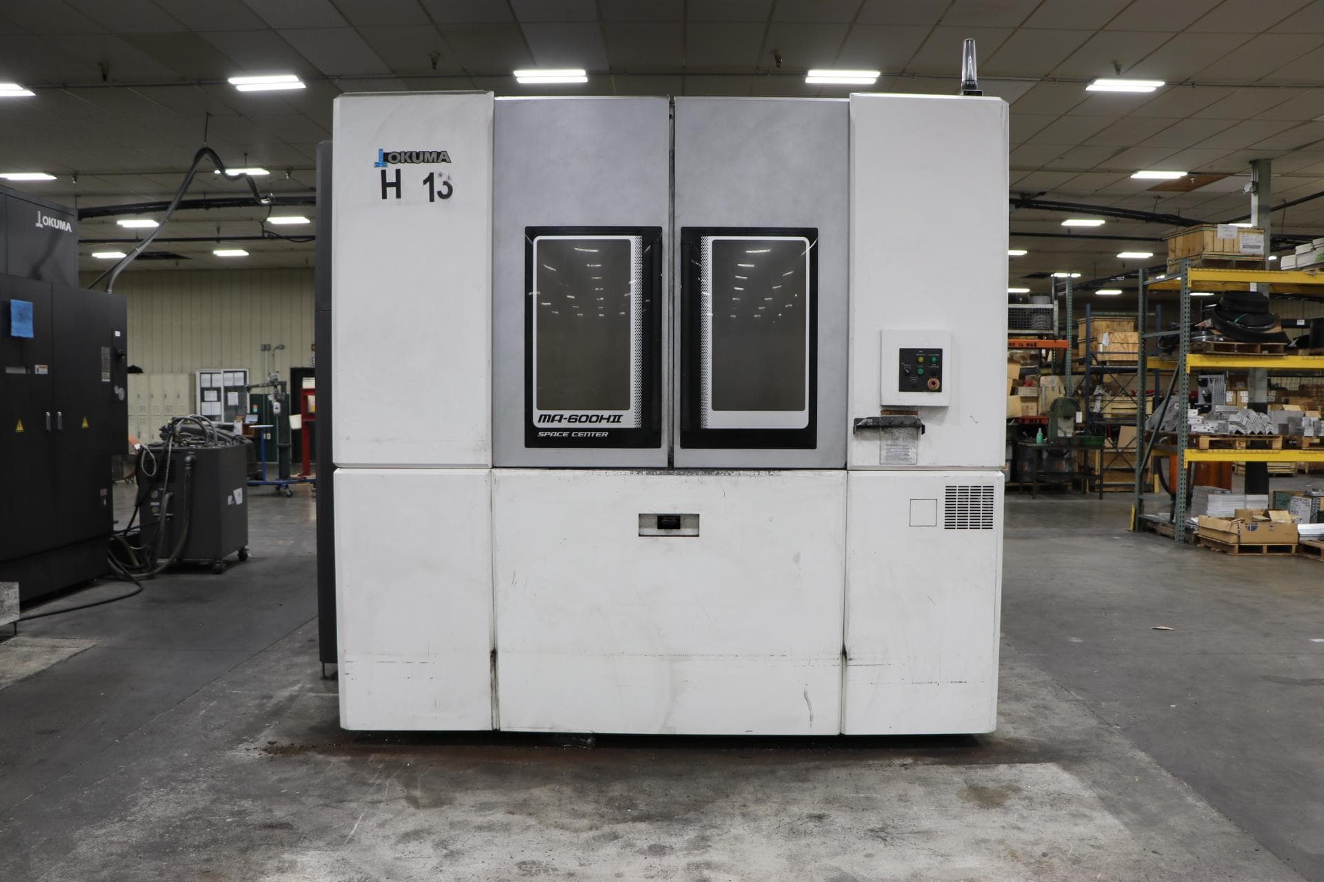 Okuma #MA-600H, Horizontal Machining Center, 60 automatic tool changer, 41.3" X, 35.4" Y, 38.5" Z, 6000 RPM - Image 1