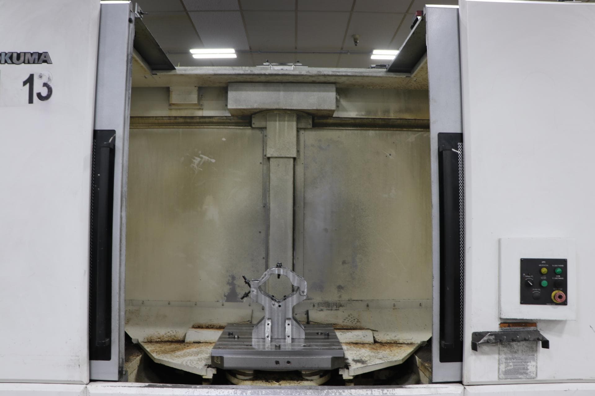 Okuma #MA-600H, Horizontal Machining Center, 60 automatic tool changer, 41.3" X, 35.4" Y, 38.5" Z, 6000 RPM - Image 6