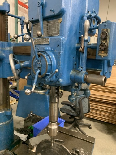 3' -9" Cincinnati #Bickford, Radial Drill, 16" x 22" Table, 75-1500 RPM, 230/460 V. - Image 4
