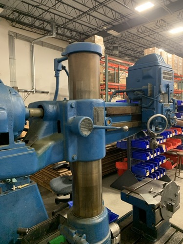 3' -9" Cincinnati #Bickford, Radial Drill, 16" x 22" Table, 75-1500 RPM, 230/460 V. - Image 6