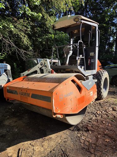 Hamm #H7i, Vibratory Single Drum Smooth Roller, 66" Drum, 73 HP Kubota Diesel, 1,872.5 Hours, 2017 - Image 3