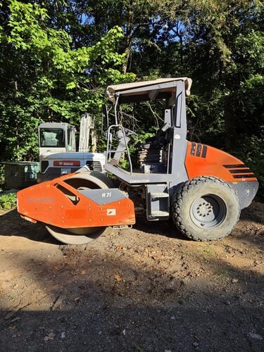 Hamm #H7i, Vibratory Single Drum Smooth Roller, 66" Drum, 73 HP Kubota Diesel, 1,872.5 Hours, 2017 - Image 4