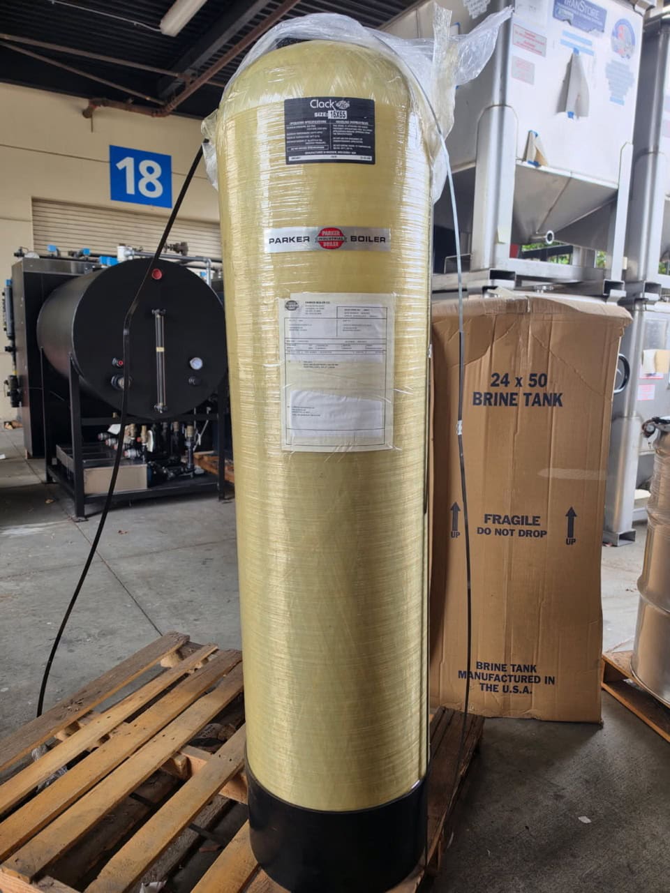 3,312 PPH Parker #48L, Watertube Boiler, (2) 48 HP Boilers, 150 PSI, Natural Gas, 2022 - Image 2