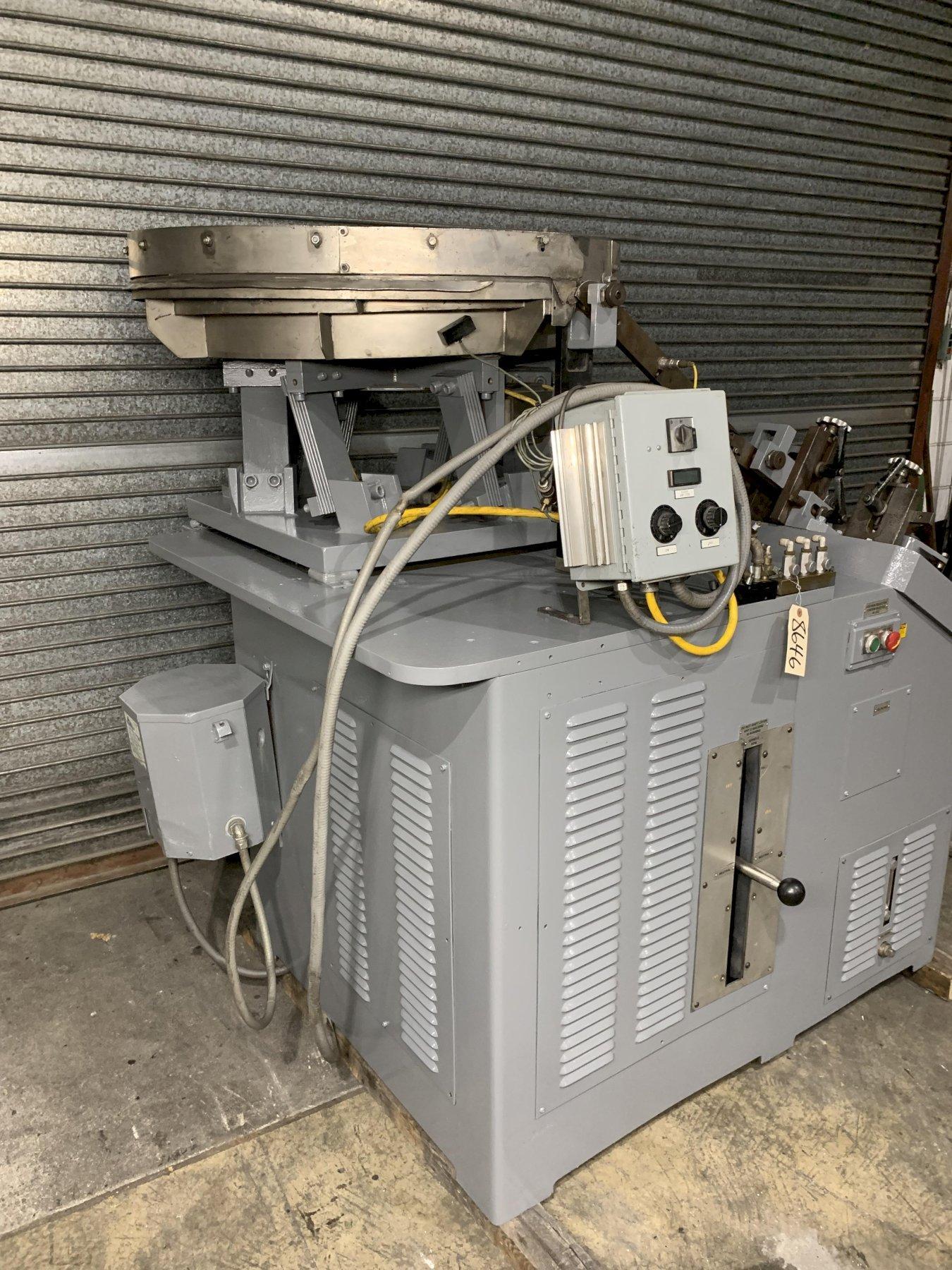 .050"-.375" Roll-Max #5NF, Planetary Thread Roller, 3" thread length, 1500 PPM, 42" vibratory bowl, 1996 - Image 5