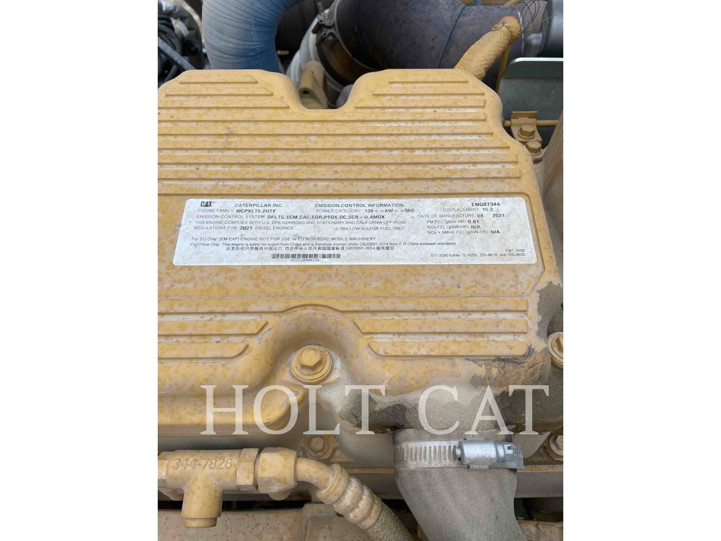 Caterpillar W00 740, Water Truck, 3969 hours, S/N: 3T805406, 2022 - Image 8