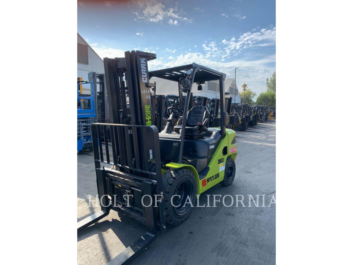 Clark S35D, Forklift, 281 hours, S/N: S232D070712004, 2024 - Image 1