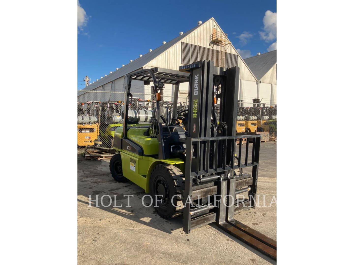 Clark C45L, Forklift, 902 hours, S/N: P455L04859986, 2023 - Image 2