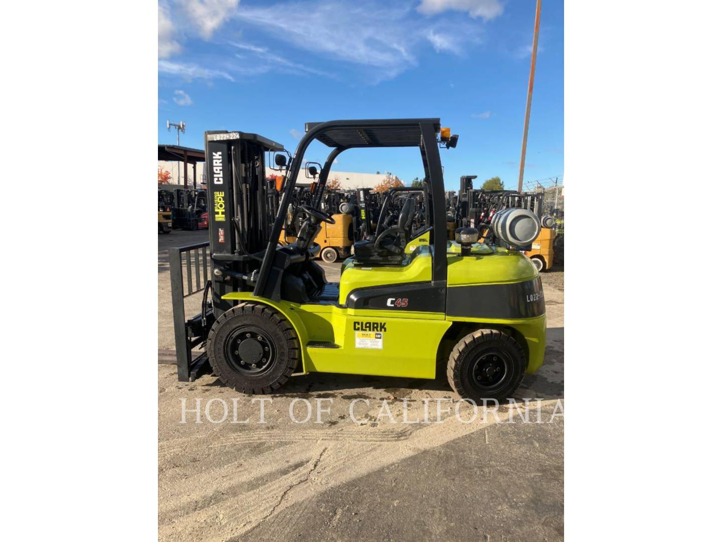 Clark C45L, Forklift, 902 hours, S/N: P455L04859986, 2023 - Image 4