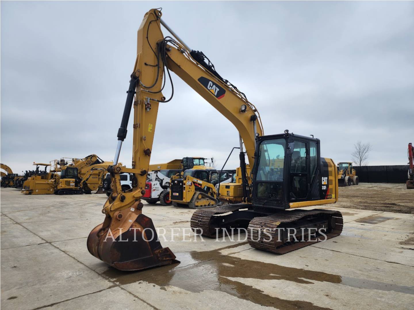 Caterpillar 313FL, 1284 hours, S/N: PRG10541, 2018 - Image 1