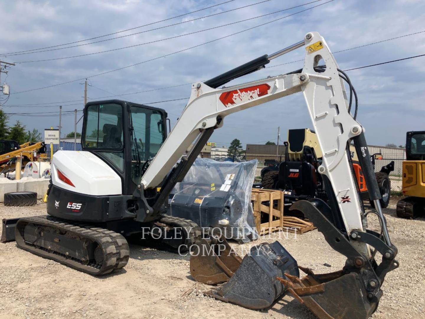 Bobcat E55, 266 hours, S/N: B6G911834, 2024 - Image 2