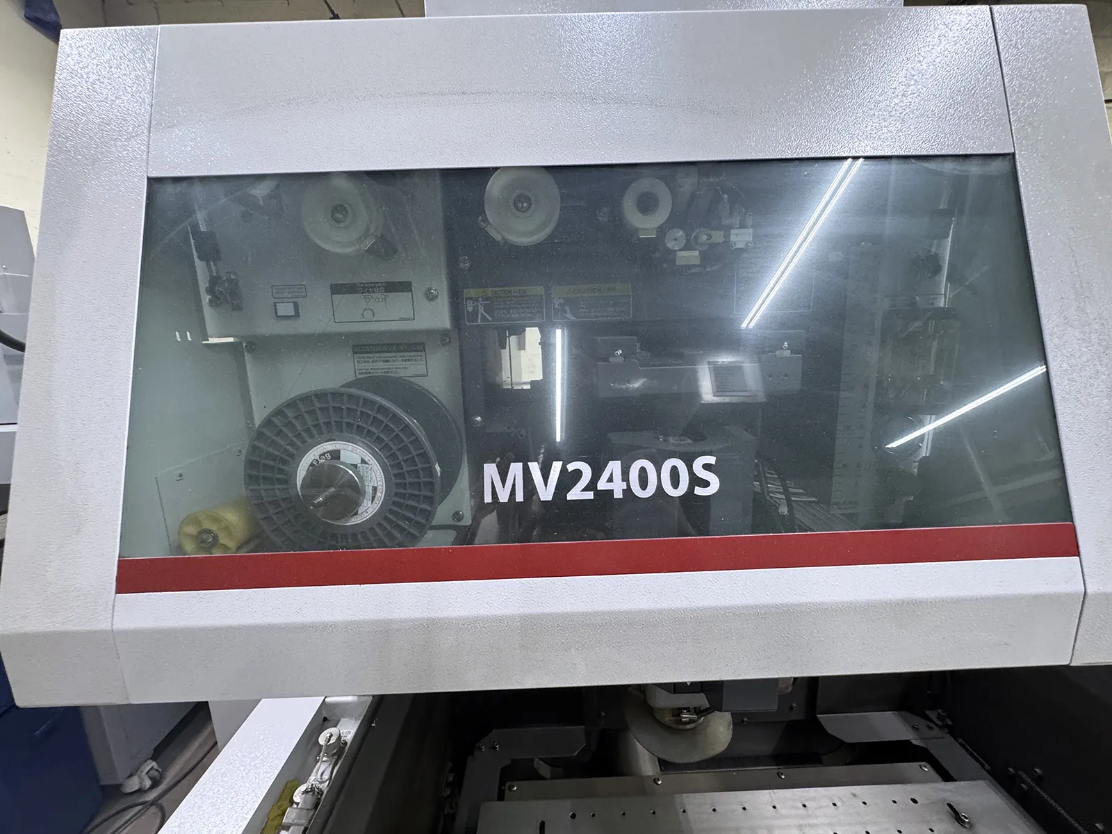 Mitsubishi #MV2400S, Advance Type 2, wire Electrical Discharge Machine, 4-Axis, 23.6" X, 15.7" Y, 11.8" Z - Image 2