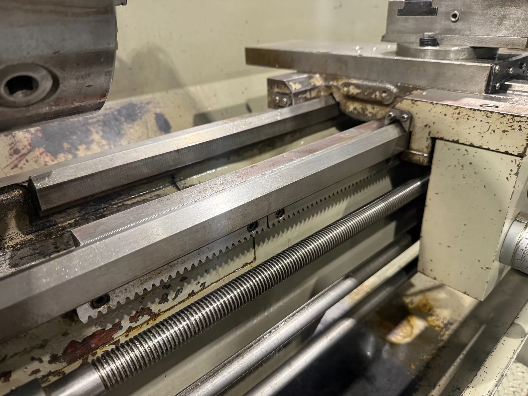 13"/19" x 40" Sharp #1340F, precision gap lathe, 8" Bison 3-jaw chuck, 1-1/2" bore, 1800 RPM, D1-4, 2001 - Image 8