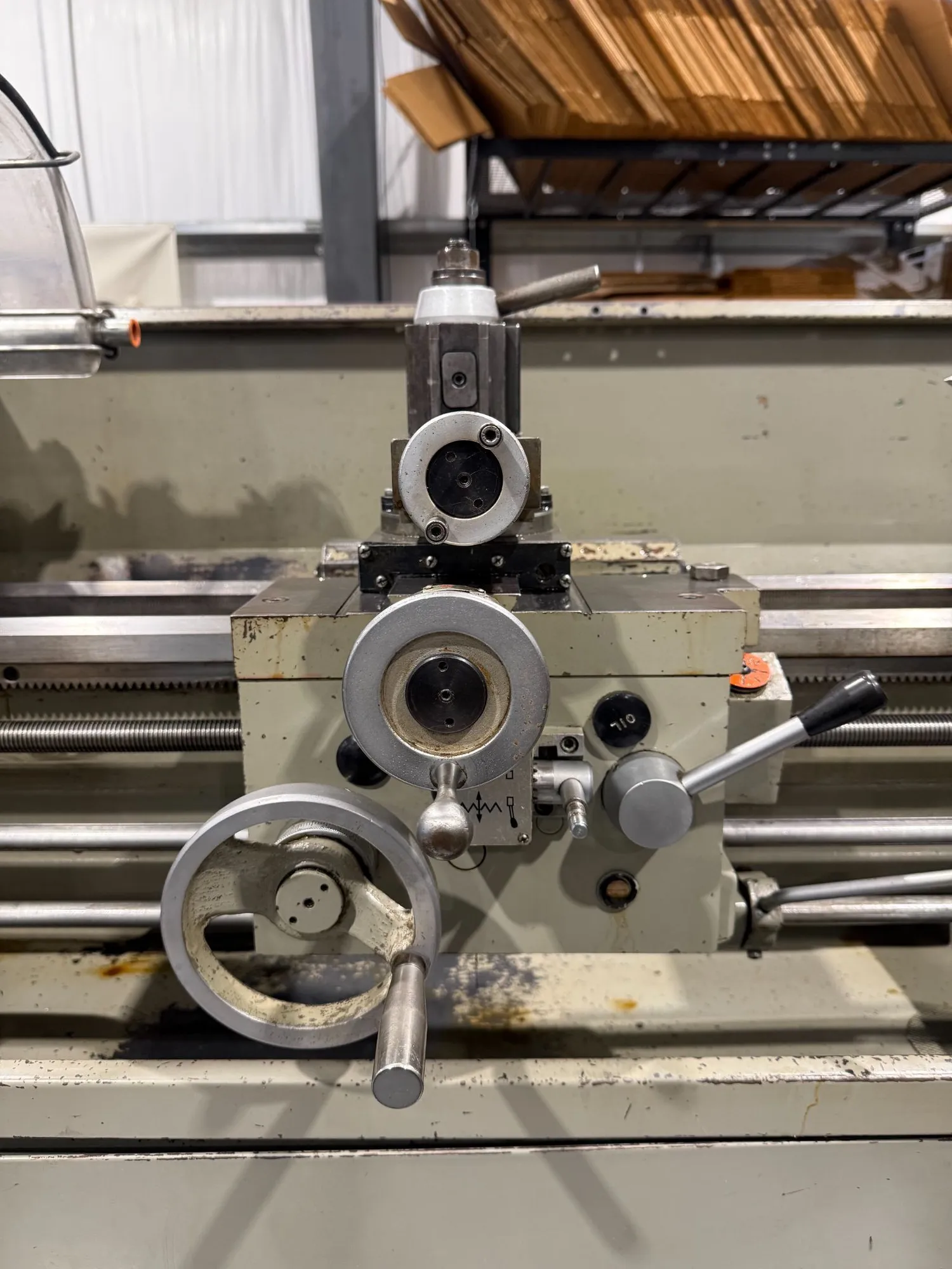 13"/19" x 40" Sharp #1340F, precision gap lathe, 8" Bison 3-jaw chuck, 1-1/2" bore, 1800 RPM, D1-4, 2001 - Image 9