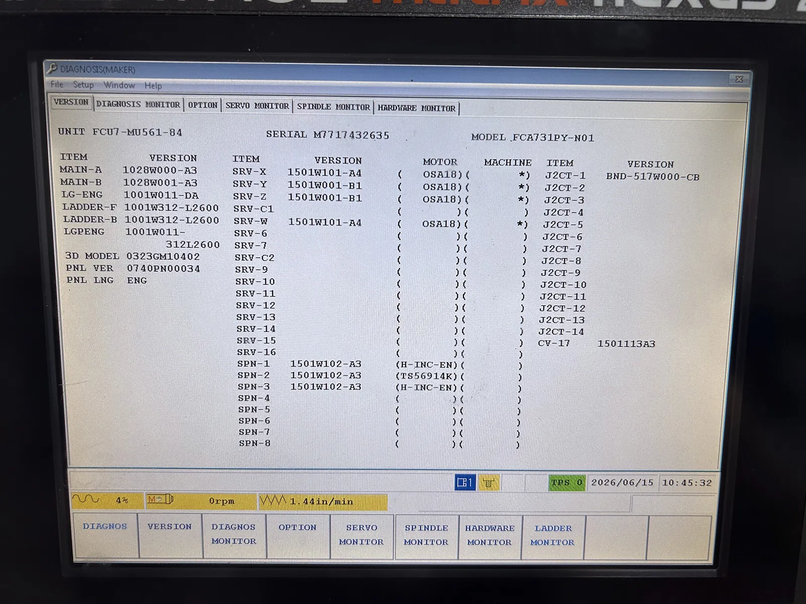 Mazak #QTN-250MSY-II, CNC lathe, 26.5" swing, 10" chuck, 3" bar, 3.46" bore, 14.75" dia., 12 turret, live - Image 2