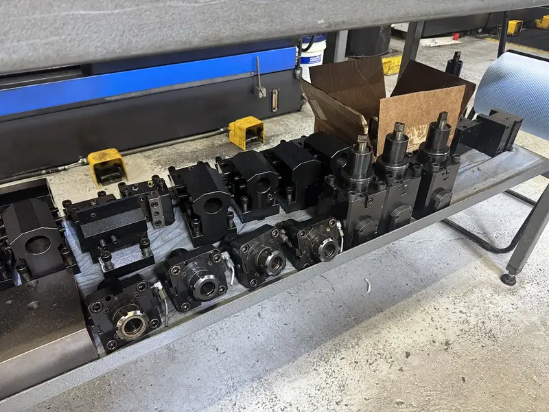 Hwacheon #T2-2T-YSMC, CNC lathe, 20.4" swing, 2.5" bar, 14.17" dia., 23.62" lgth, 3500 RPM, A2-6, 12 turret - Image 5