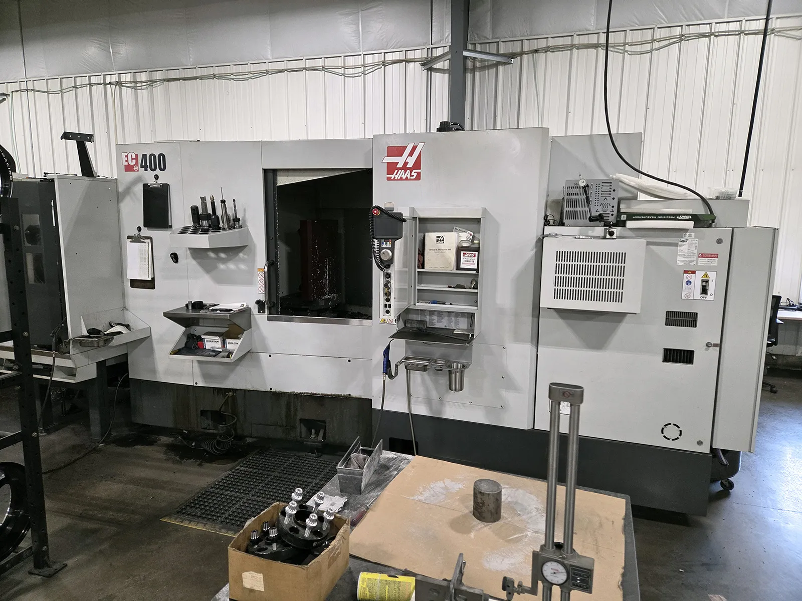 Haas #EC-400, CNC horizontal machining center, 50 automatic tool changer, 22" X, 25" Y, 22" Z, 15000 RPM - Image 9