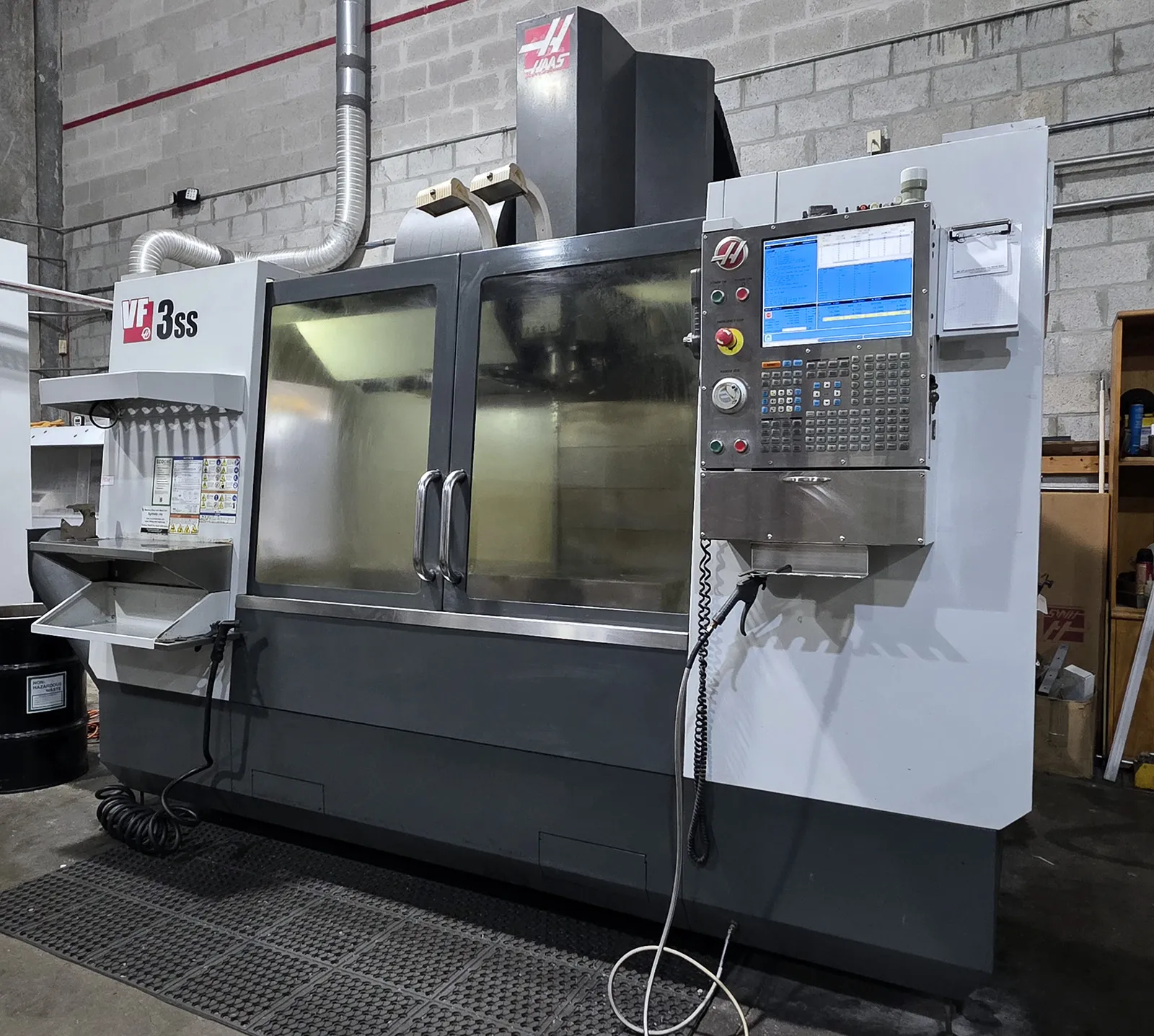 Haas #VF-3SS, CNC vertical machining center, 30 side mount tool changer, 40" X, 20" Y, 25" Z, 12000 RPM, 30 - Image 2