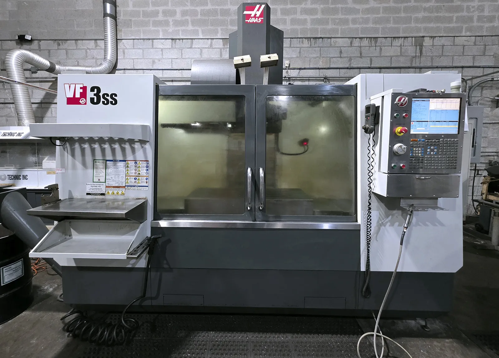Haas #VF-3SS, CNC vertical machining center, 30 side mount tool changer, 40" X, 20" Y, 25" Z, 12000 RPM, 30 - Image 3