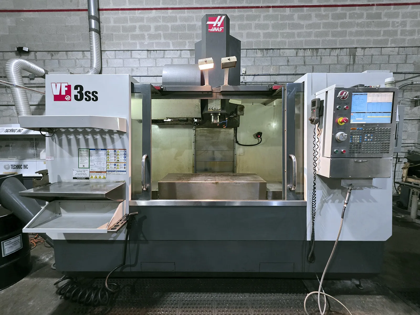 Haas #VF-3SS, CNC vertical machining center, 30 side mount tool changer, 40" X, 20" Y, 25" Z, 12000 RPM, 30 - Image 4
