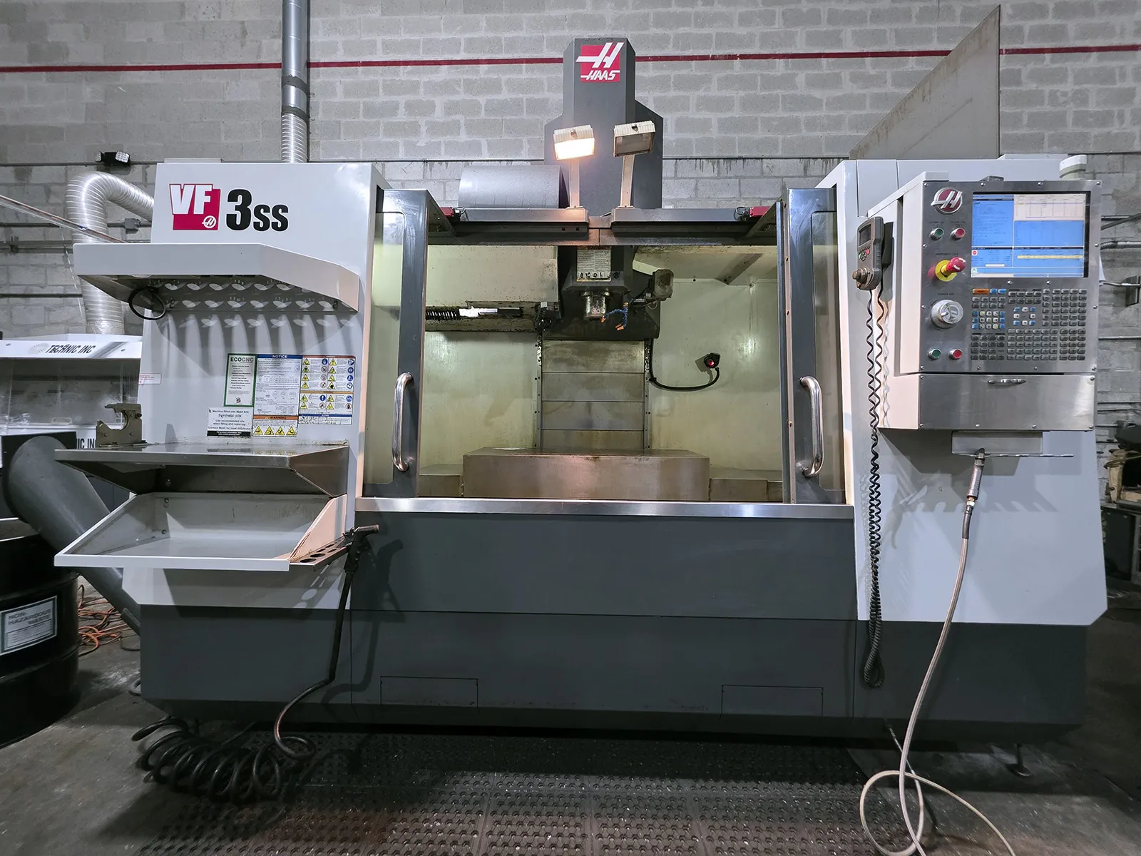 Haas #VF-3SS, CNC vertical machining center, 30 side mount tool changer, 40" X, 20" Y, 25" Z, 12000 RPM, 30 - Image 9