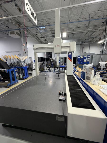 LK #G90C, coordinate measuring machine, 31.49" X, 27.55" Y, 23.22" Z, Renishaw PH20 5-Axis probe w/ scanning - Image 2