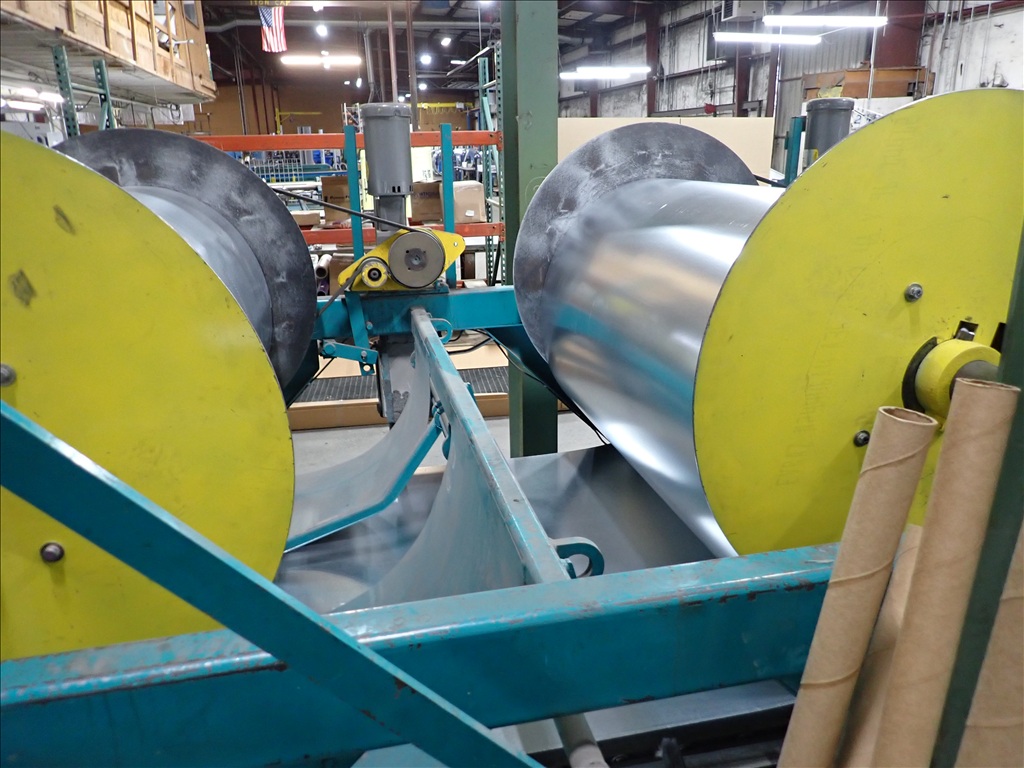 72" x 16" gauge Iowa Precision #GAF72-6/DCT7216-2, coil line, 12,000 lb., (3) 2-roll uncoilers, 8-head punch - Image 4