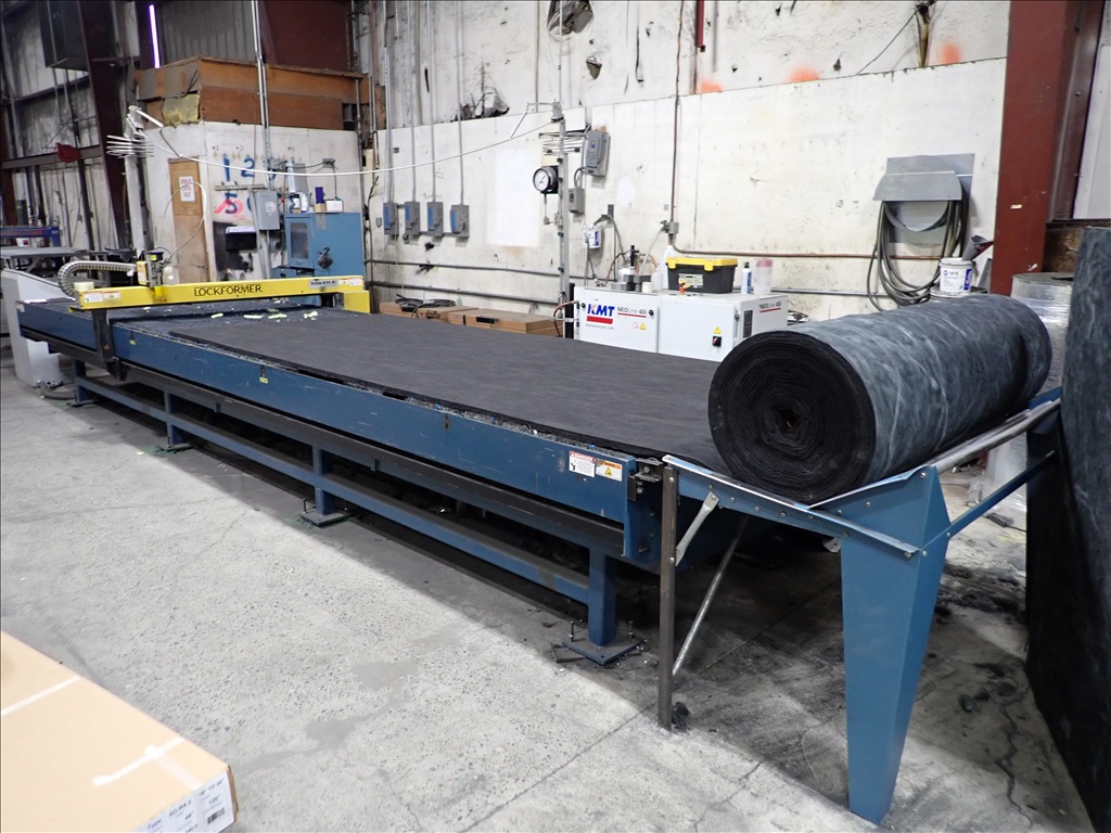 Lockformer #Vulcan-1600-WJ, CNC waterjet, 5' x 20' table, KMT Neo 40V3 55 KPSI intensifier pump, uncoiler - Image 2