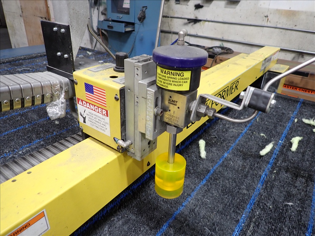 Lockformer #Vulcan-1600-WJ, CNC waterjet, 5' x 20' table, KMT Neo 40V3 55 KPSI intensifier pump, uncoiler - Image 5