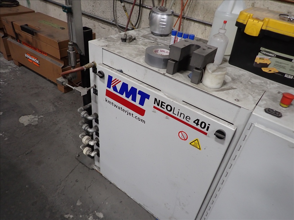 Lockformer #Vulcan-1600-WJ, CNC waterjet, 5' x 20' table, KMT Neo 40V3 55 KPSI intensifier pump, uncoiler - Image 9