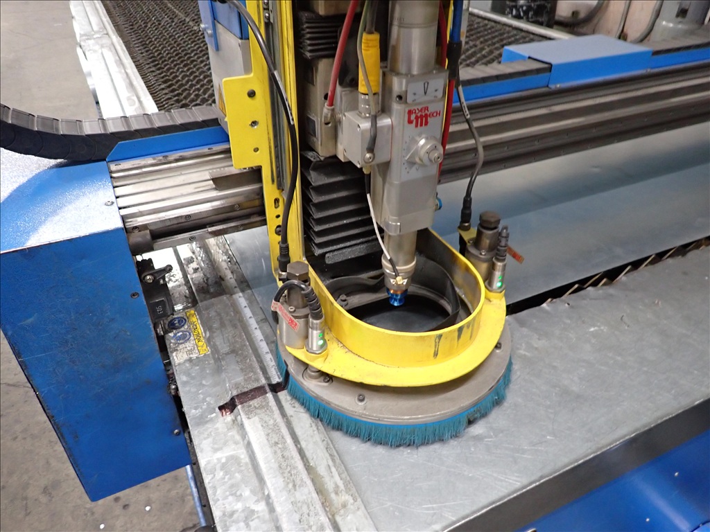 Lockformer #Lasermax-520, CNC laser cutter, 5' x 20' table, IPG YLS-1500 laser, Lasermech head, chiller - Image 4