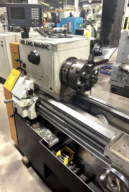 19" x 54" LeBlond Makino #Servo-Shift, 10" 3-jaw chuck, 3" hole, D1-8 Camlock, 25-1000 RPM, Anilam Wizard 550 - Image 3
