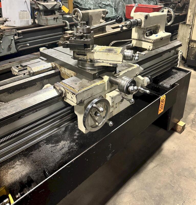 19" x 54" LeBlond Makino #Servo-Shift, 10" 3-jaw chuck, 3" hole, D1-8 Camlock, 25-1000 RPM, Anilam Wizard 550 - Image 6