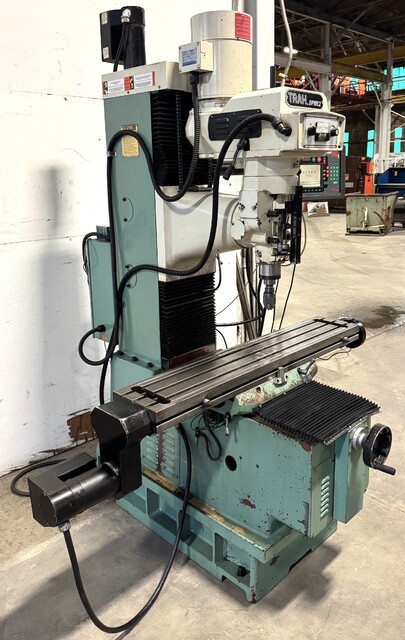 SWI Trak #DPME2, CNC bed type vertical mill, 9" x49" tbl., 3 HP, 31" X, 16" Y, 25" Z, R8, 60-5000 RPM - Image 2