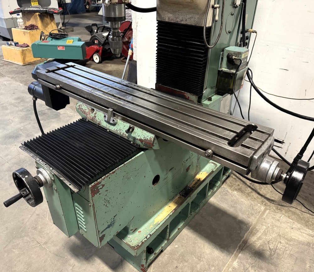 SWI Trak #DPME2, CNC bed type vertical mill, 9" x49" tbl., 3 HP, 31" X, 16" Y, 25" Z, R8, 60-5000 RPM - Image 9