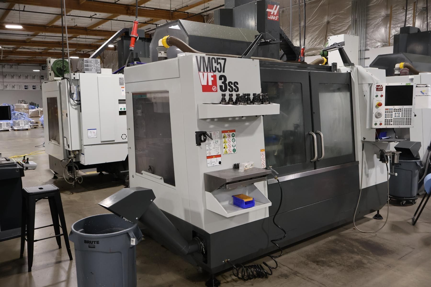 Haas #VF-3SS, CNC vertical machining center, 30 automatic tool changer, 40" X, 20" Y, 25" Z, 12000 RPM, 30 - Image 1