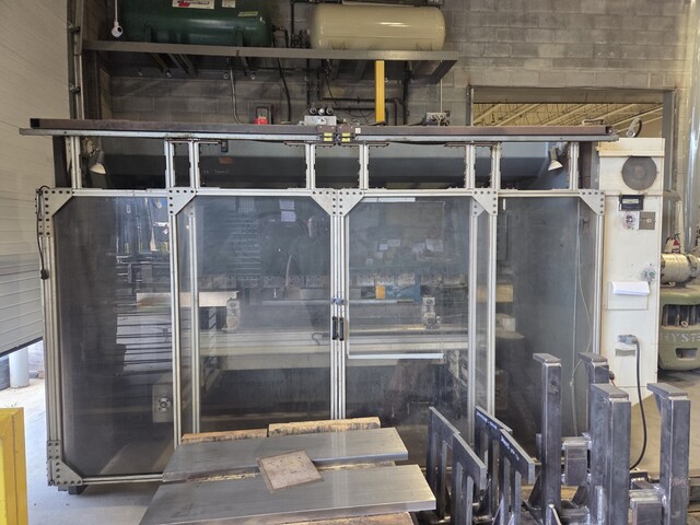 165 Ton, Haco #ERM-36150, CNC Hydraulic Press Brake, 11.8' overall, 122" between housings, 20 HP, 2003 - Image 3
