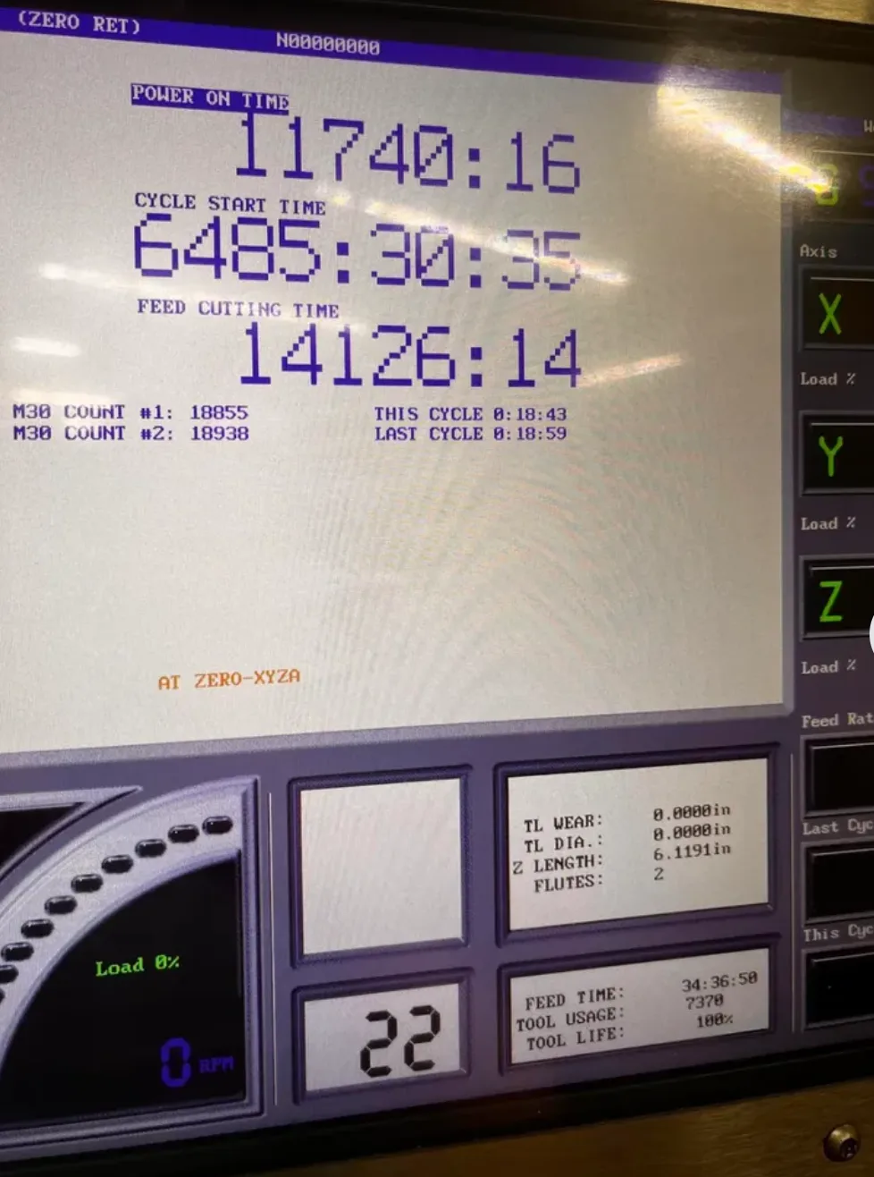 Haas #EC-400, CNC Horizontal Machining Center, 15.7" x 15.75" pallet, 22" X, 25" Y, 22" Z, 30 HP, 12000 RPM - Image 8