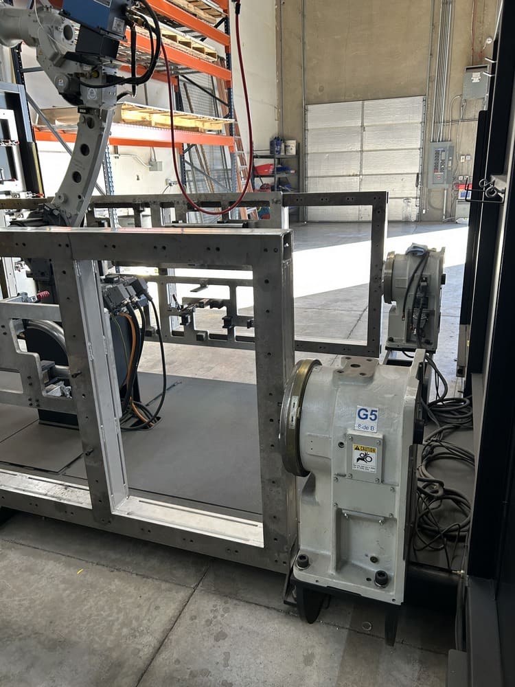 Panasonic PerformArc PA-1100SS, Robotic Welding Cell, 1,100 lb. payload per side, 120" head to tail, 44" - Image 5