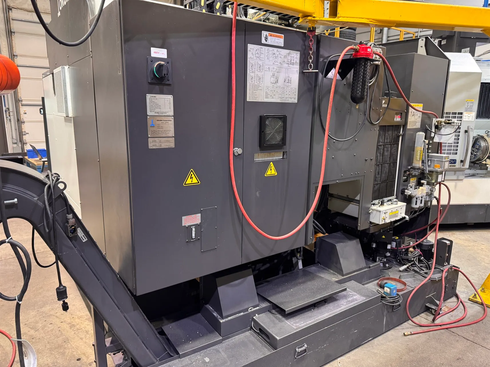 Okuma #MB-66VA, CNC vertical machining center, 32 automatic tool changer, 59" X, 25.9" Y, 25.9" Z, 15000 RPM - Image 10