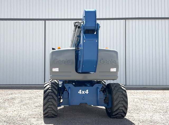 500 lb. Genie #Z-80/60, boom lift, 78' lift, Perkins 408D-33 diesel engine, 4X4, pneumatic tires, 2010 - Image 5