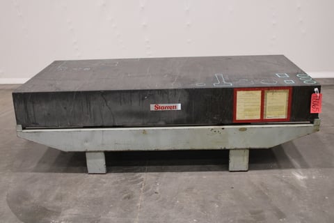48" x 96" Starrett, Black Surface Plate - Image 1