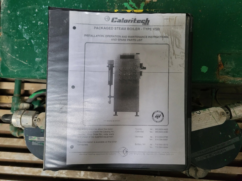 Caloritech #VSB, Dual Electric Boiler Container Package, (2) hot water boilers, 75 KVA Delta 600 to 208Y/120 - Image 2