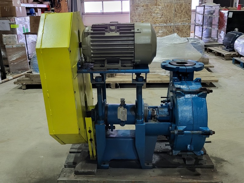 Dynapro Equipment #SRL-C, Rubber Lined Slurry Pump, 5" suction x 4" discharge, rubber impeller & liner - Image 3