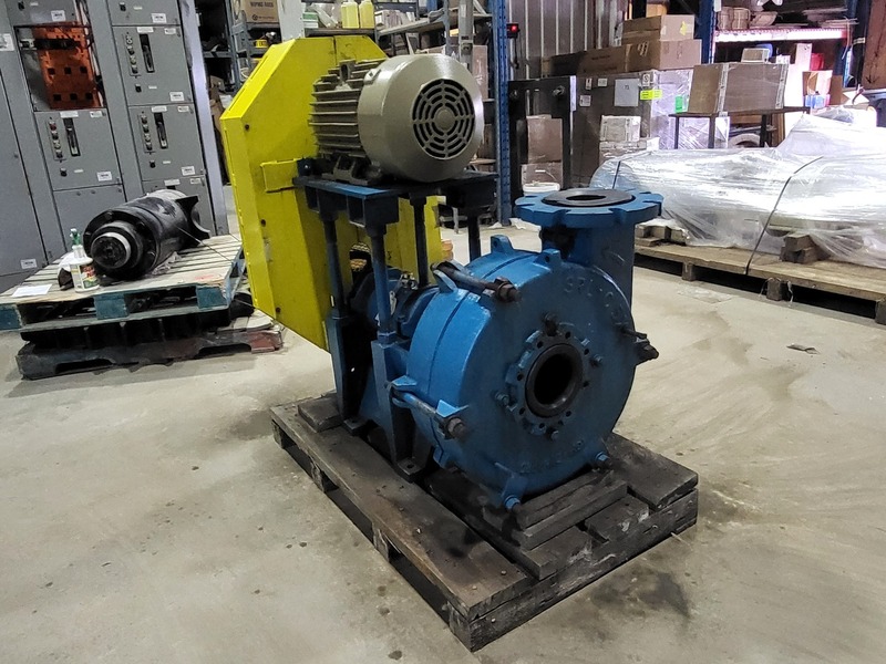 Dynapro Equipment #SRL-C, Rubber Lined Slurry Pump, 5" suction x 4" discharge, rubber impeller & liner - Image 4