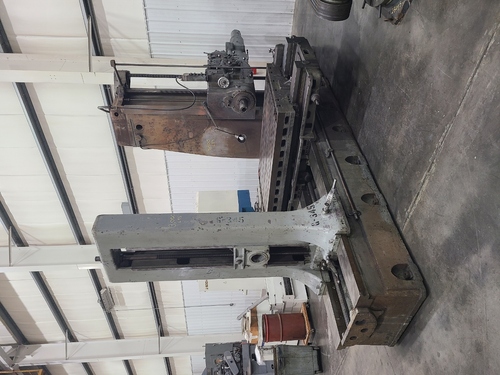 5" Giddings & Lewis #350-T, Table Type Horizontal Boring Mill, 74" x 48" table, 72" X, 48" Y, 36" quill - Image 2