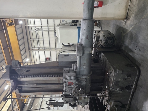 5" Giddings & Lewis #350-T, Table Type Horizontal Boring Mill, 74" x 48" table, 72" X, 48" Y, 36" quill - Image 7