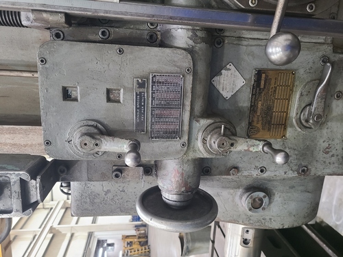 5" Giddings & Lewis #350-T, Table Type Horizontal Boring Mill, 74" x 48" table, 72" X, 48" Y, 36" quill - Image 10
